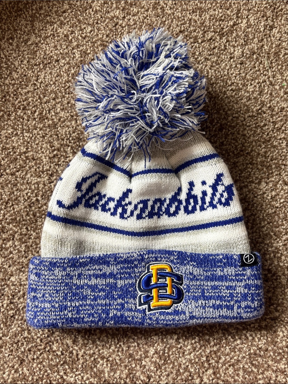 oversize south dakota state university beanie